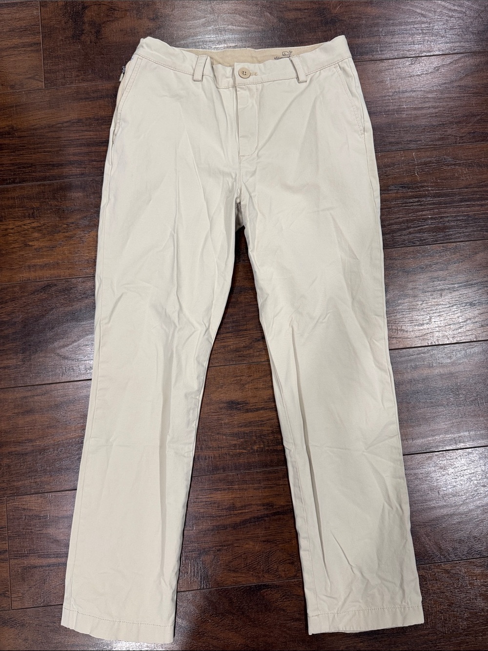 Vineyard Vines Kids Cream Chino performance Pants